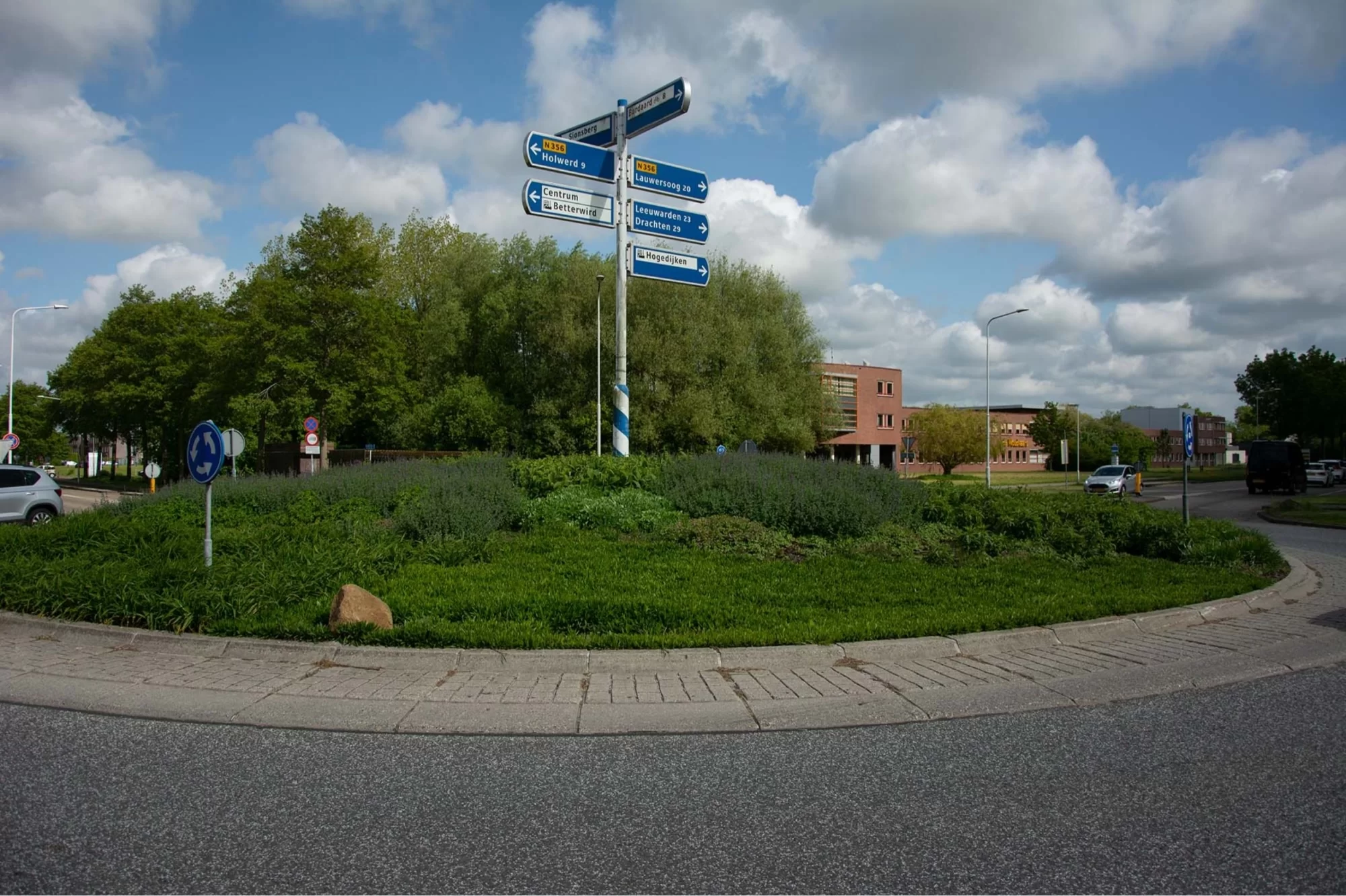 4x rotonde vergroening voor Noardeast- Fryslân